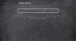 Desktop Screenshot of hogwart-rpg.info