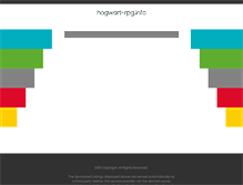 Tablet Screenshot of hogwart-rpg.info